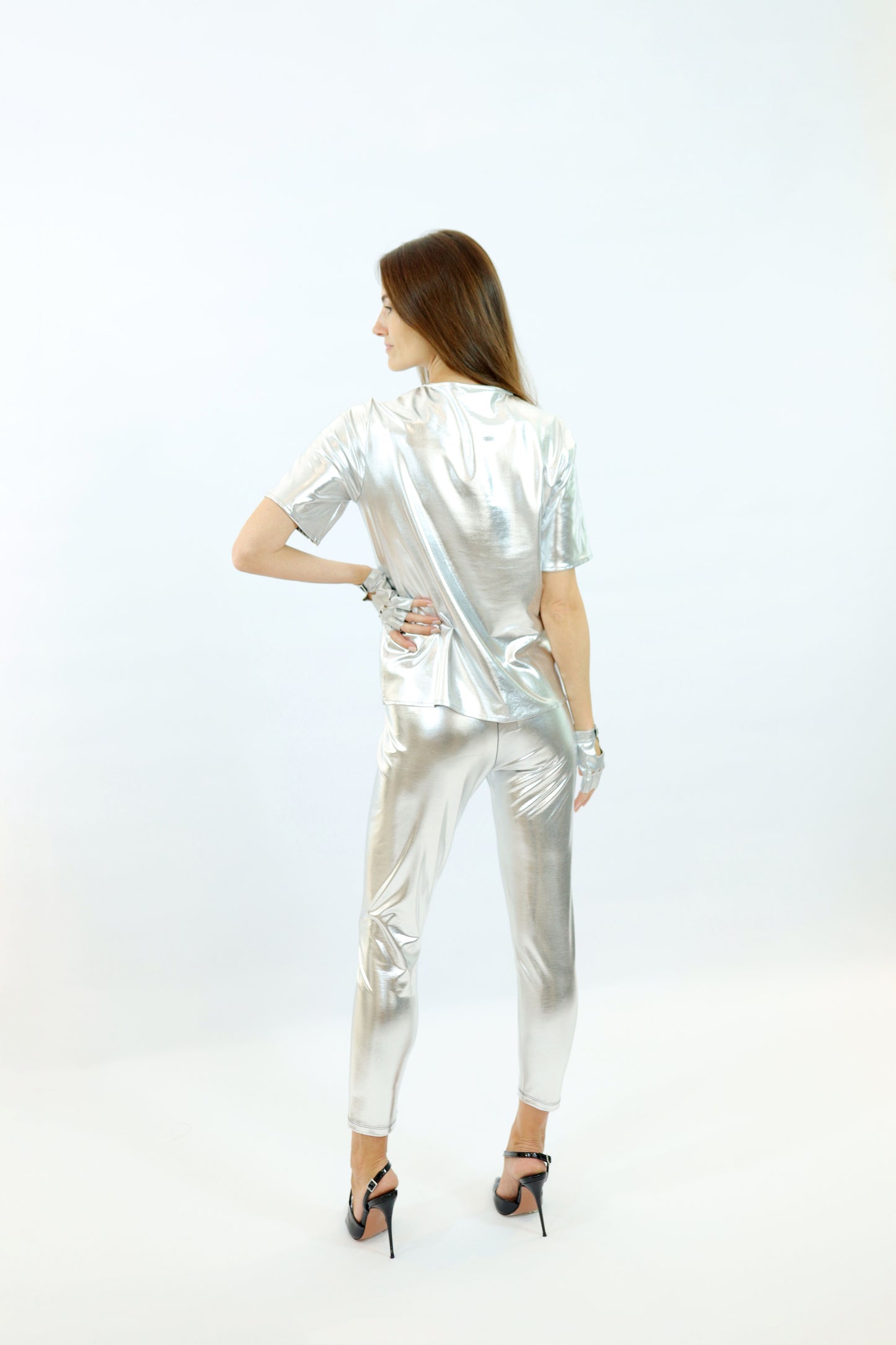 Hosen Sustainable Fabric Metallic