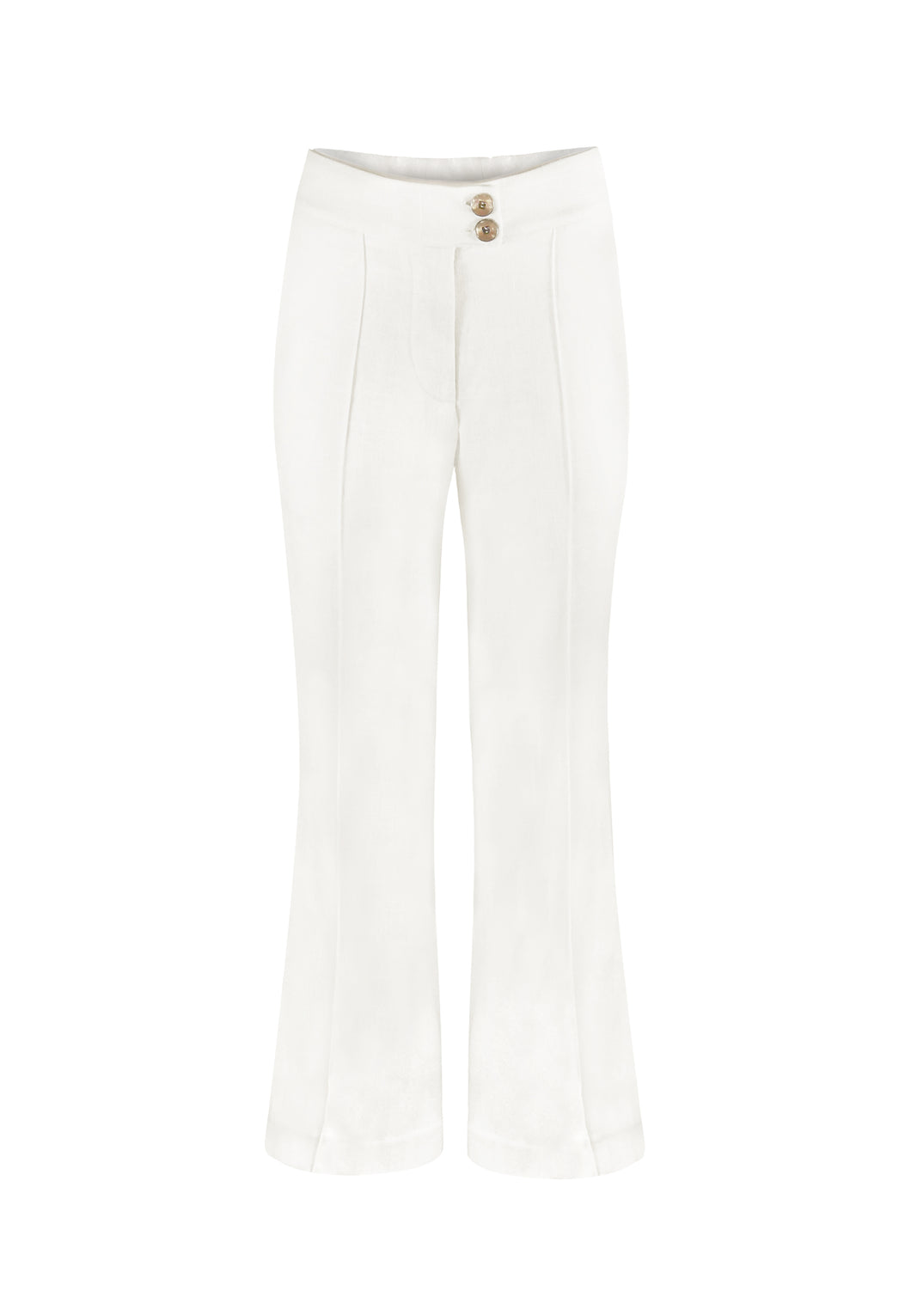 Hose aus Bio-Leinen Marlene