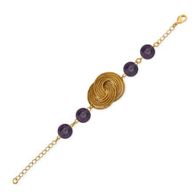 Laden Sie das Bild in den Galerie-Viewer, Armband Katrin Bio aus Golden Grass
