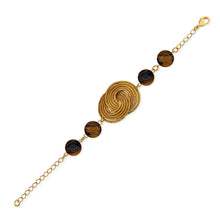 Laden Sie das Bild in den Galerie-Viewer, Armband Katrin Bio aus Golden Grass