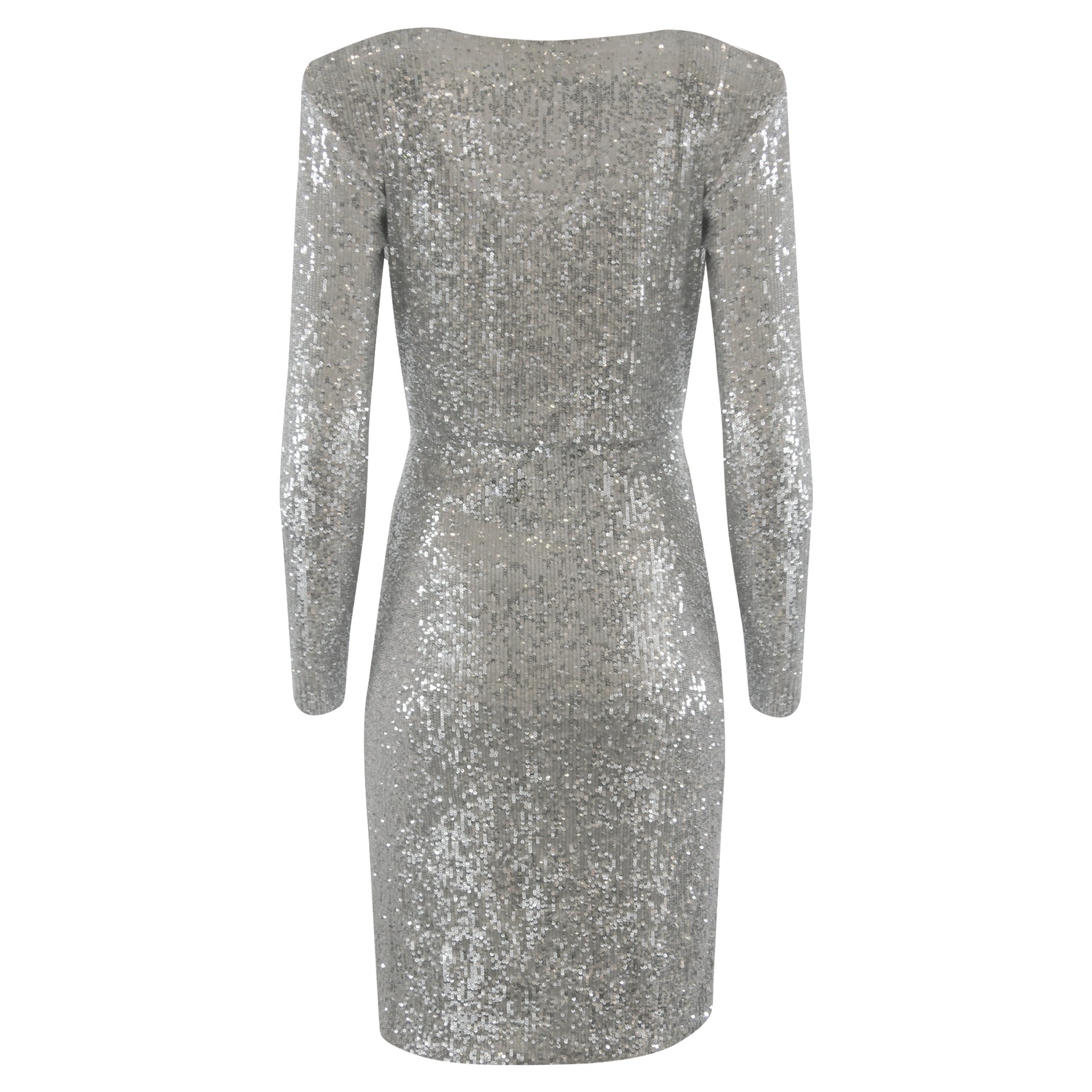 Pailletten silber kleid clearance
